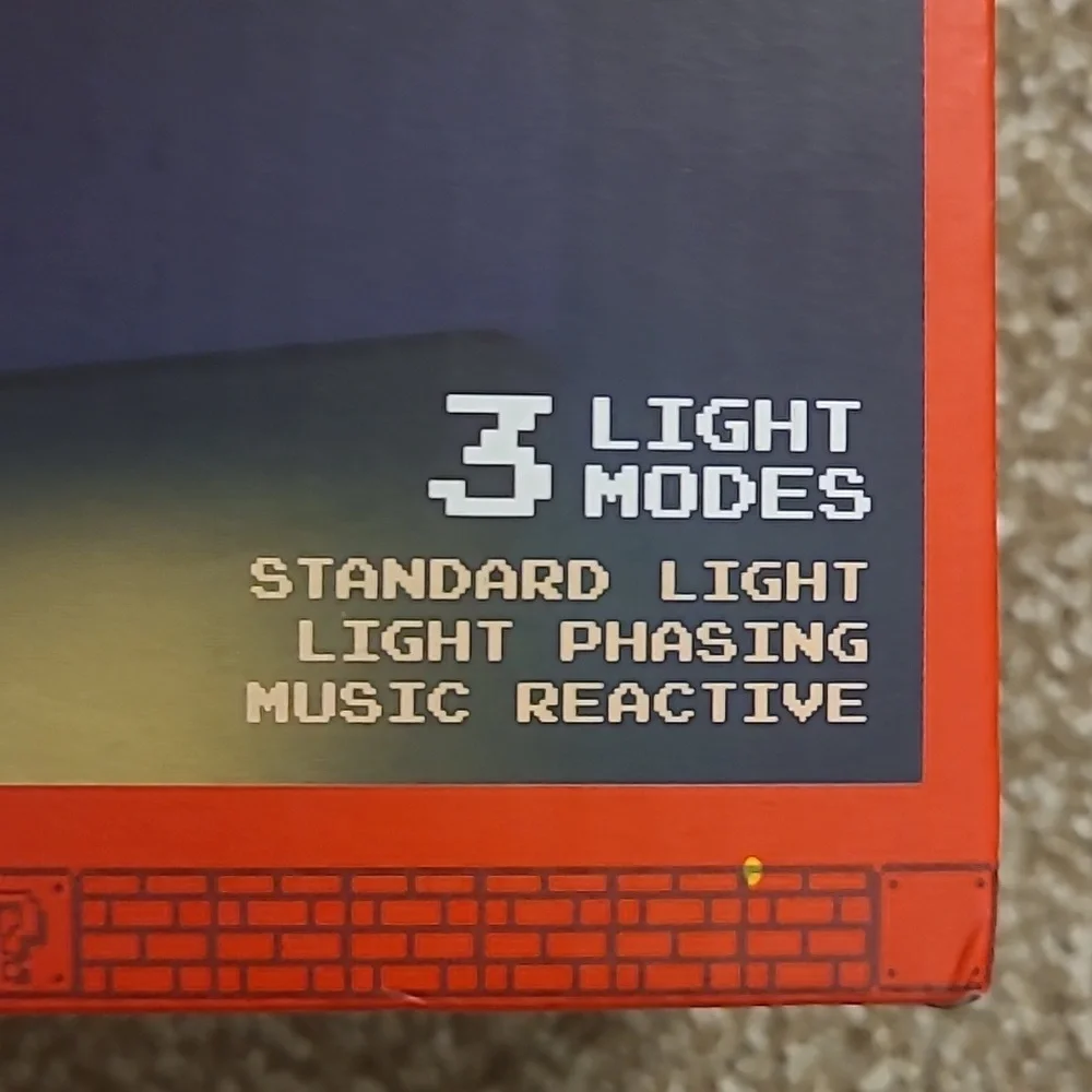 NWT Super Mario Bros Icons Light